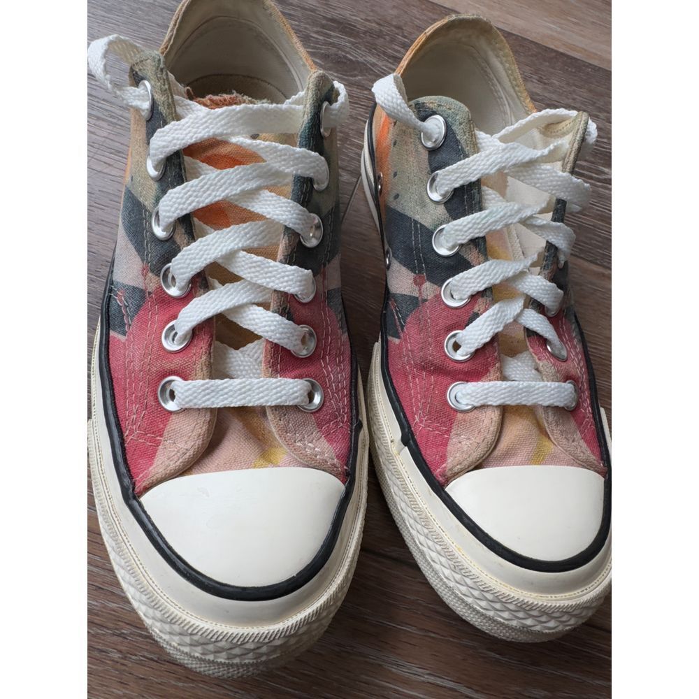 Converse All Star Chuck 70 Ox Womens‎ Sneaker Shoe Orange Blossom size 6.5 - Picture 2 of 7